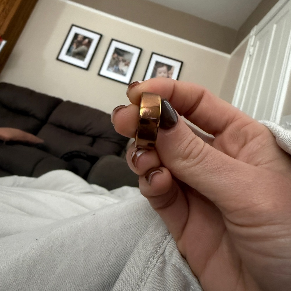 Oura ring rose gold size 7